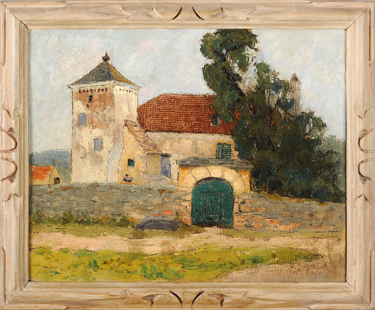Léonard Joussen (1870-1959) Ferme de Veyssou à Montvalent Lot Rocamadour