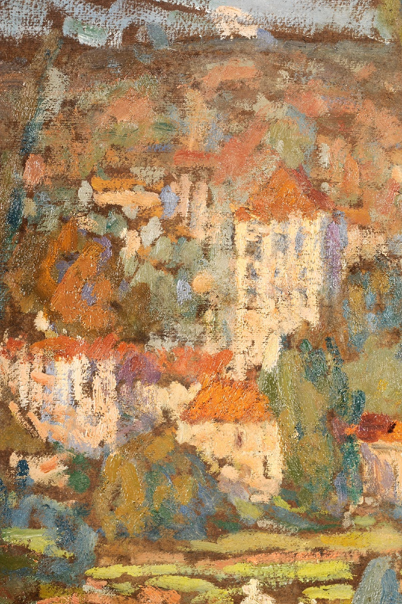Joseph Lépine (1867-1943) Caillac dans le Lot-photo-3