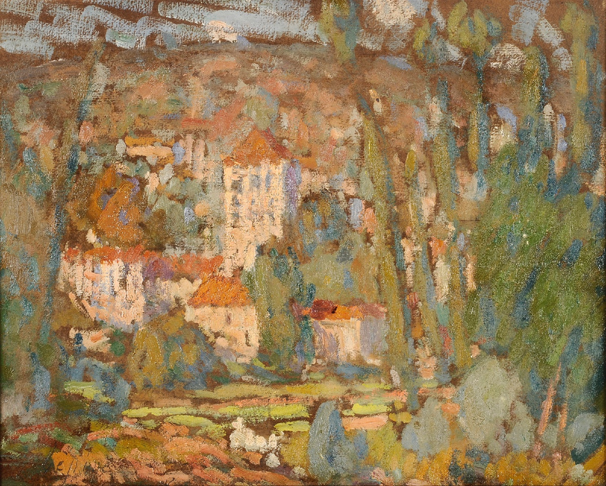Joseph Lépine (1867-1943) Caillac dans le Lot