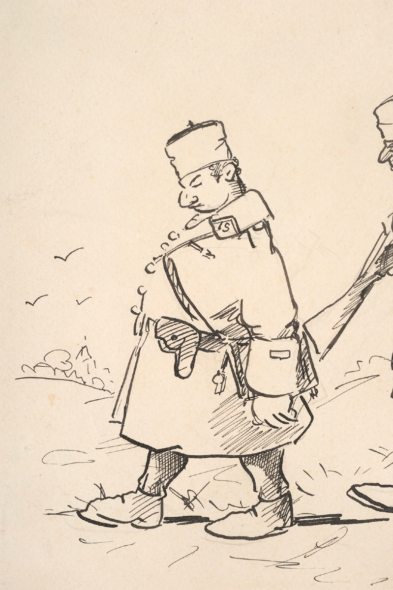 Senegalese Riflemen In Front Of Atur During The Second World War, Dordogne-photo-4