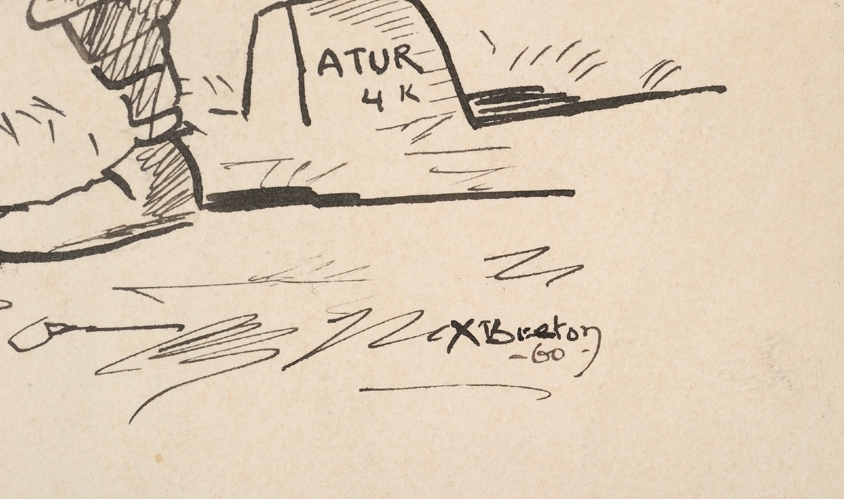 Senegalese Riflemen In Front Of Atur During The Second World War, Dordogne-photo-1