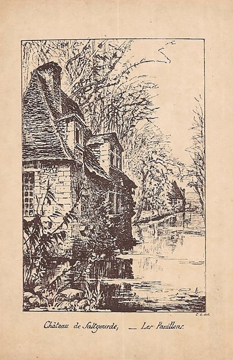 Robert Dessales-quentin (1885-1958) The Saltgourde Pavilion, Marsac-chancelade, Dordogne-photo-4