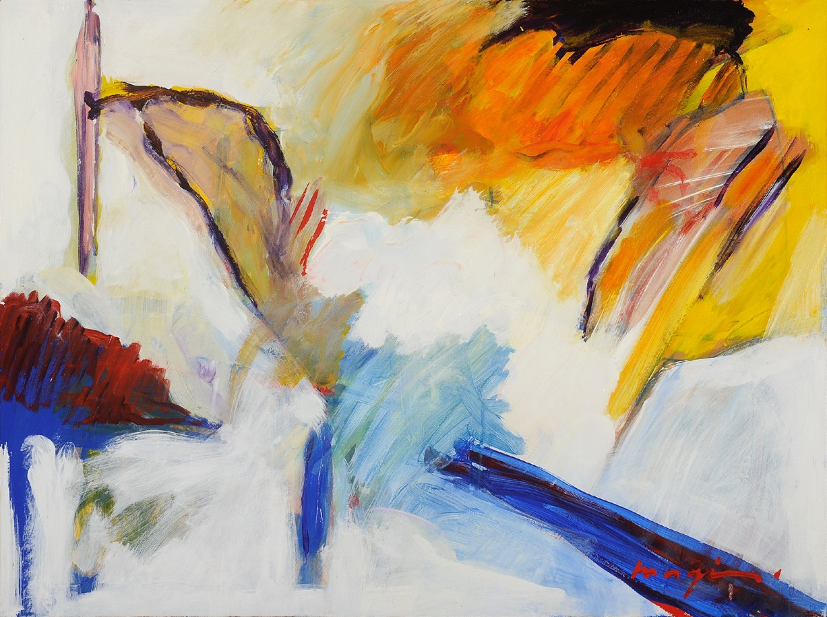 Pascal Magis (1955-2011) Untitled Abstract Meyrals