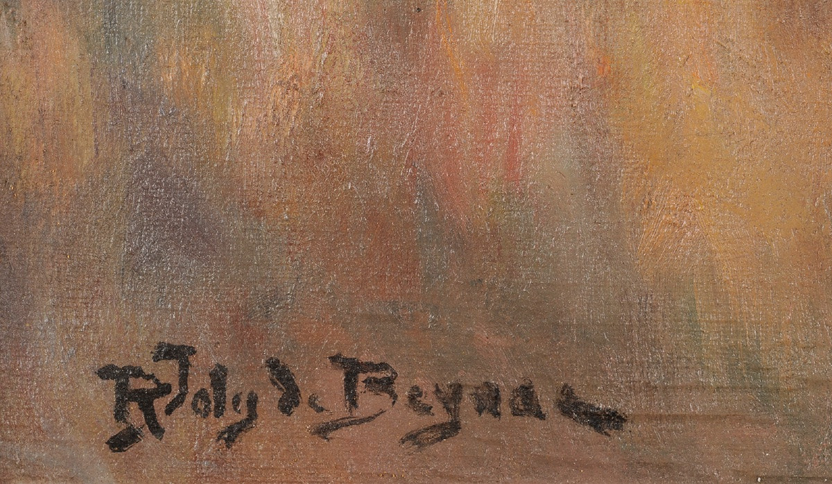 René Joly de Beynac (1876-1978) Vue de Fos-sur-Mer Provence Bouches-du-Rhône-photo-1