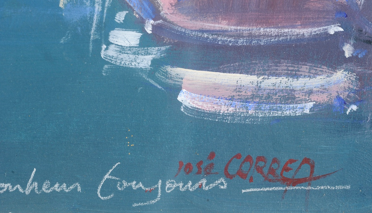 José Corréa (born In 1950) Oyster Huts In Arcachon -photo-4