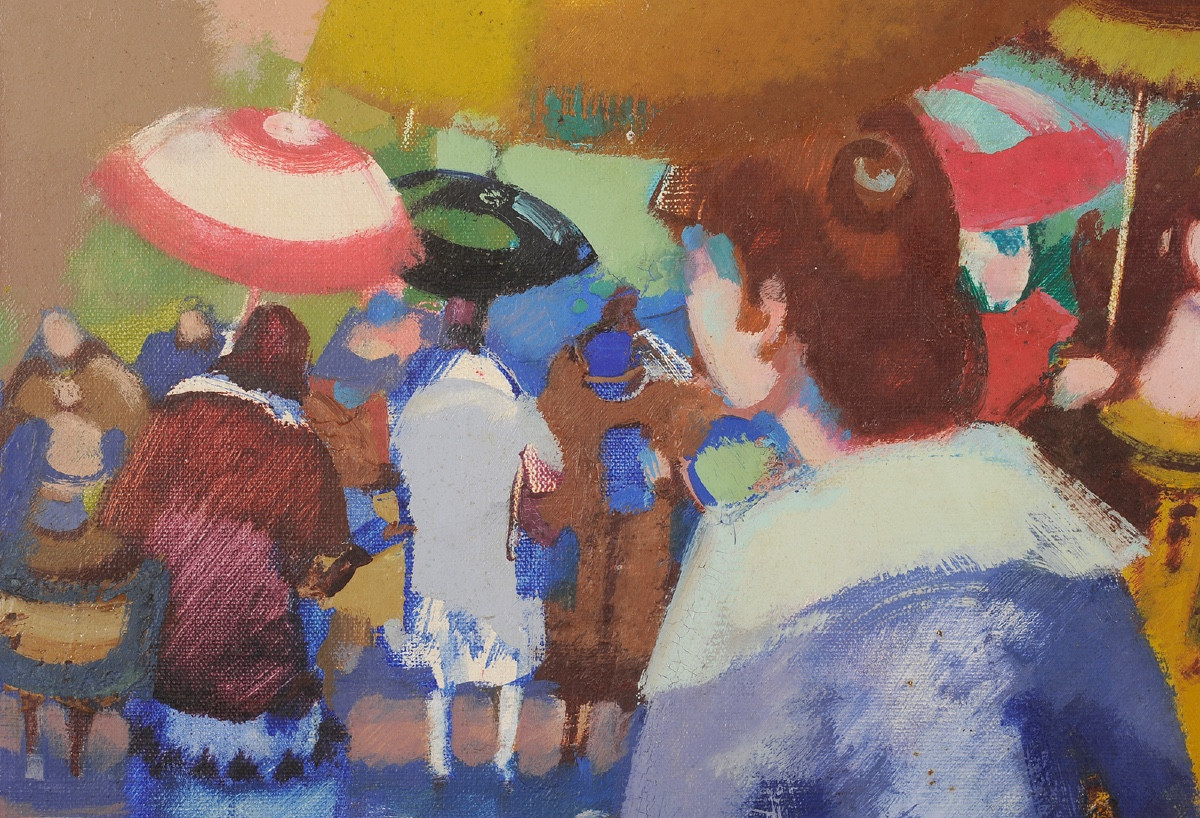 Pierre Baudin (1925-2007) The Scent Of Rain-photo-4