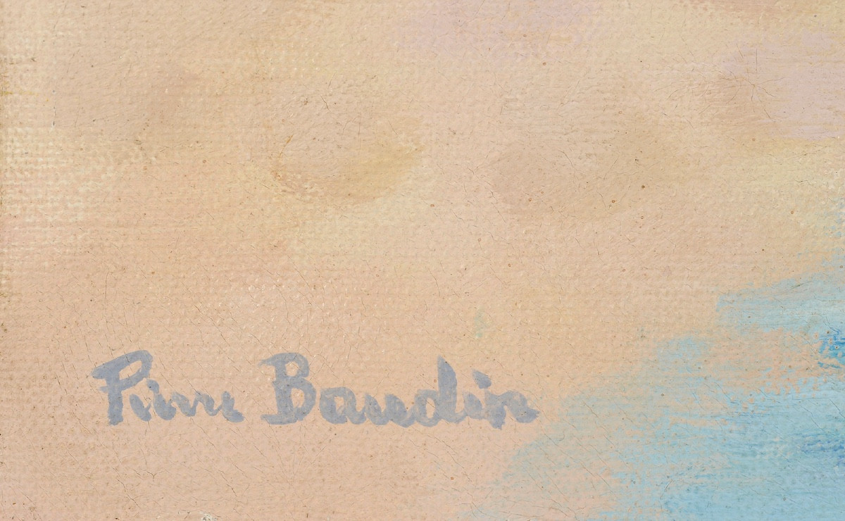 Pierre Baudin (1925-2007) The Scent Of Rain-photo-3