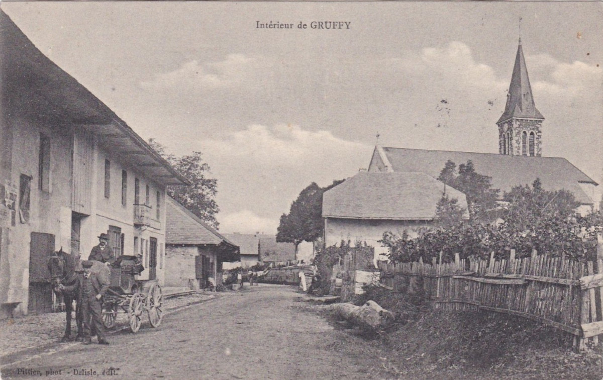 Raymond Dufrêne (1887-1973) Church Of Gruffy, Haute-savoie, Annecy-photo-2