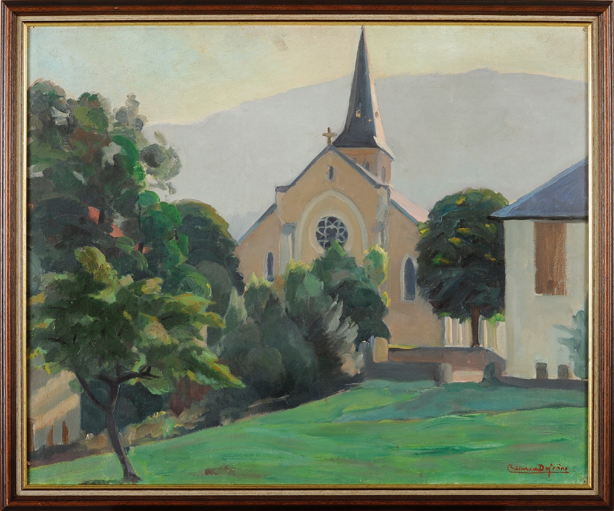 Raymond Dufrêne (1887-1973) Church Of Gruffy, Haute-savoie, Annecy