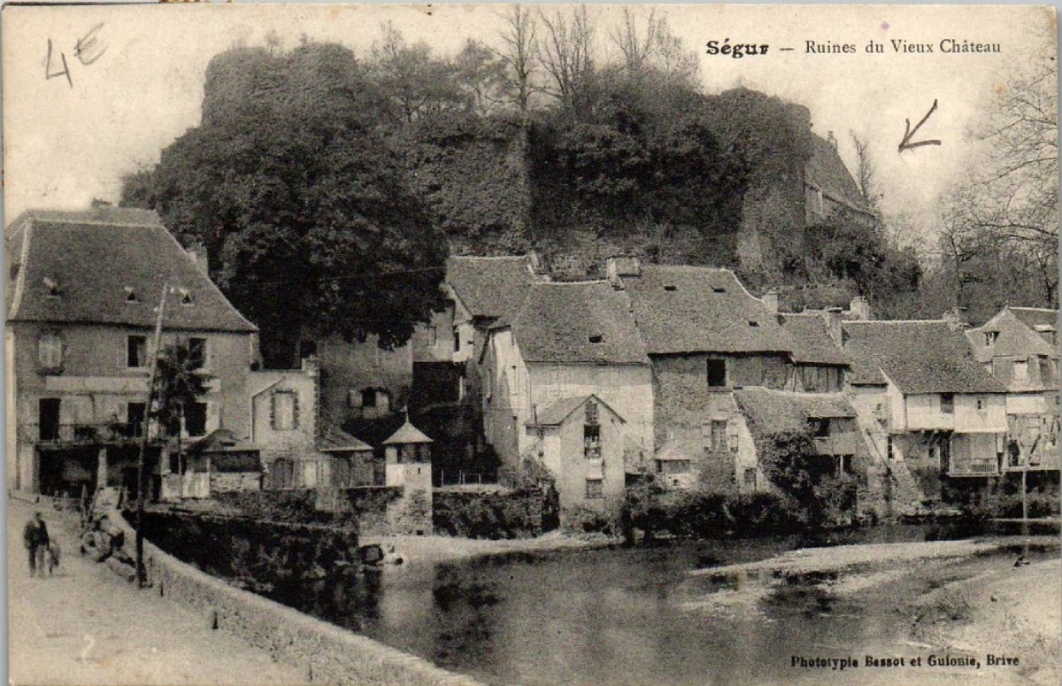Gaston Chabernaud (1887-1962) l'Auvézère At Ségur Le Château In Corrèze-photo-2