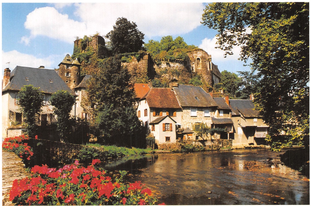 Gaston Chabernaud (1887-1962) l'Auvézère At Ségur Le Château In Corrèze-photo-3