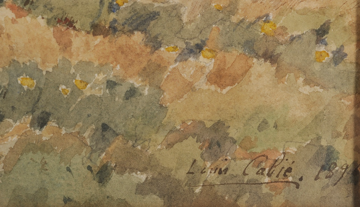 Louis Cabié (1853-1939) Royan Seen From Saint Georges De Didonne-photo-4