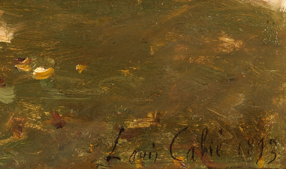 Louis Cabié (1853-1939) The Charente River At Cognac Châtenay-photo-4