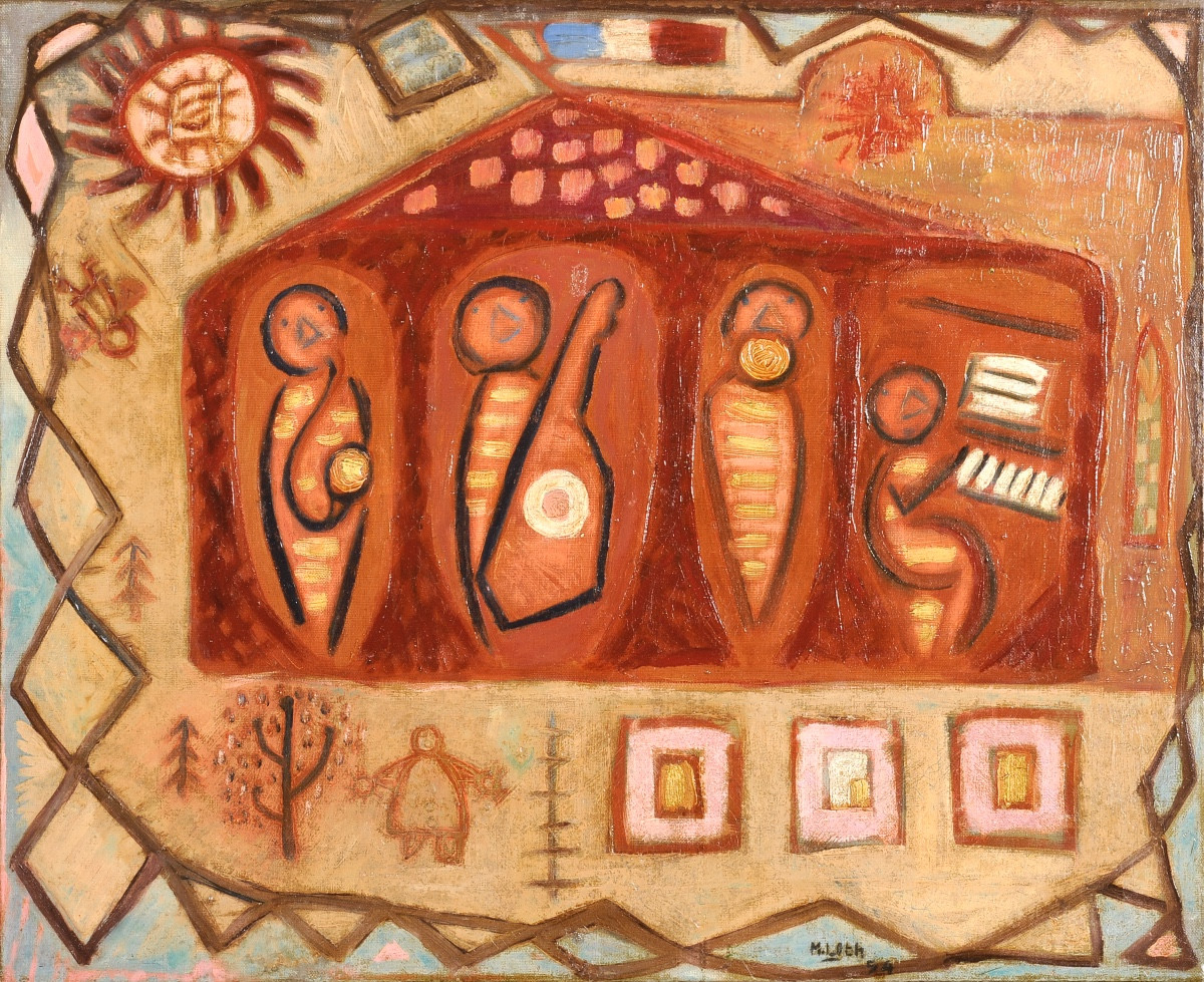 Marcel Loth (1919-2009) Negro Spirituals - Bissière-photo-2