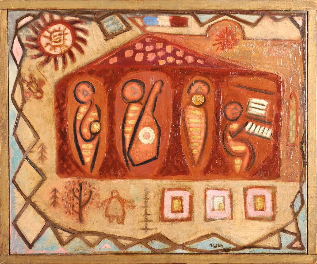 Marcel Loth (1919-2009) Negro Spirituals - Bissière