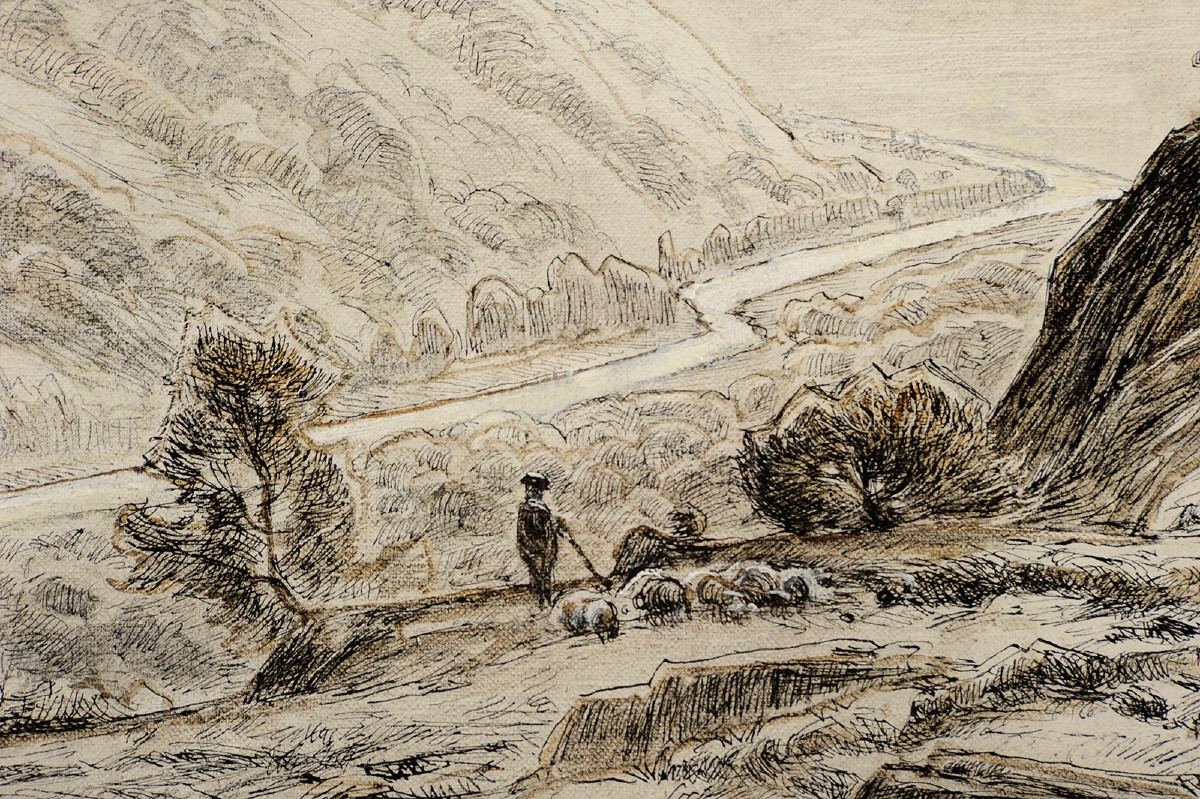 William Didier-pouget (1864-1959) Rocher En Corrèze-photo-2