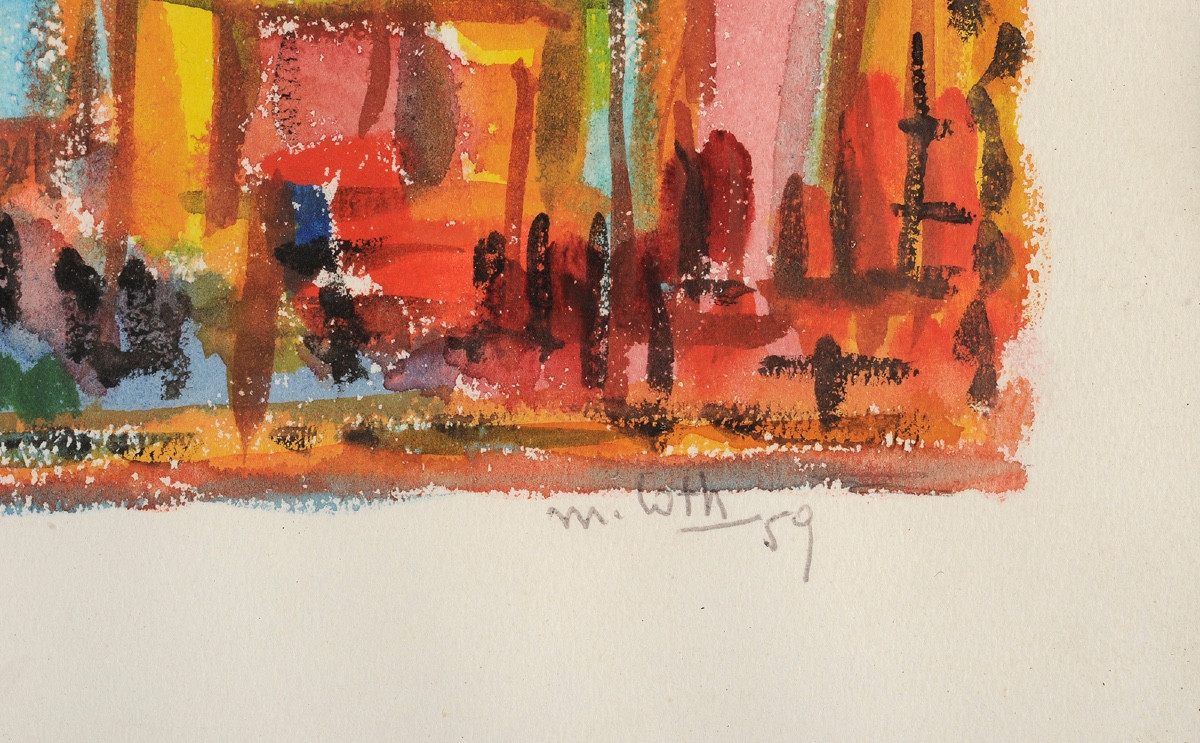 Marcel Loth (1919-2009) Triptych 1959-photo-8