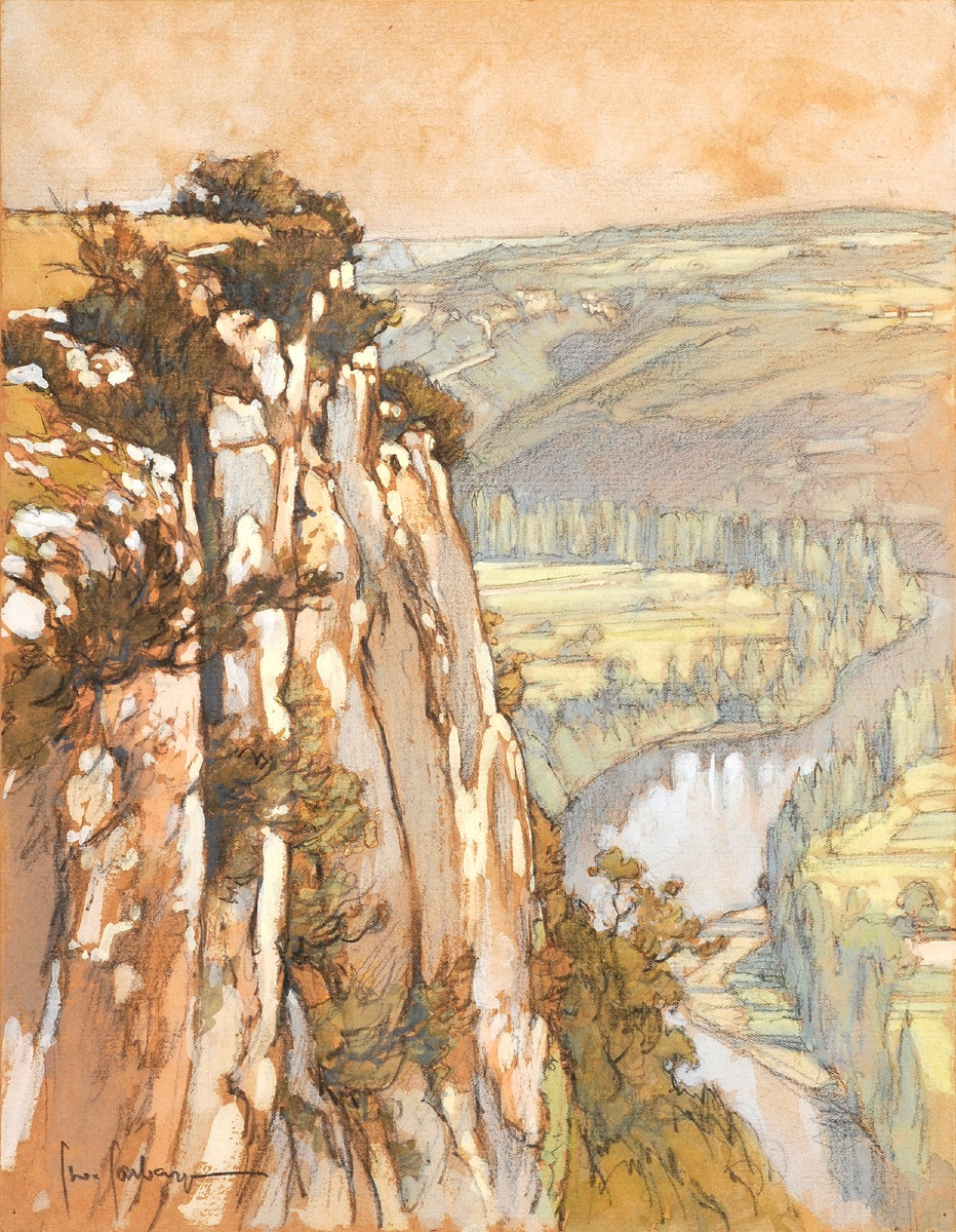 Georges Garbaye (1892-1979) Lot Valley
