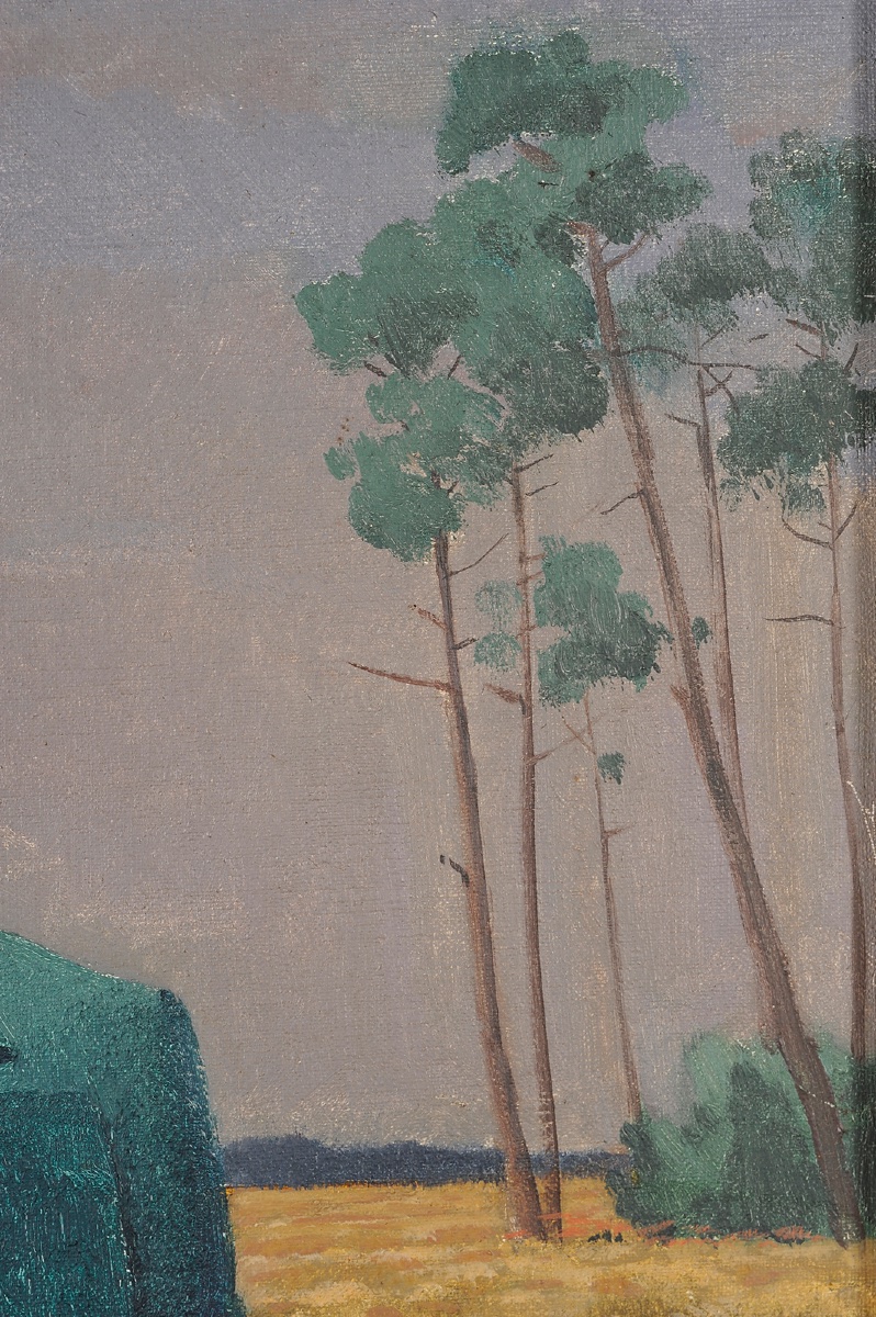 Jean Despujols (1886-1965) Portrait d’Henri Martin maire de Saint Médard en Jalles-photo-2