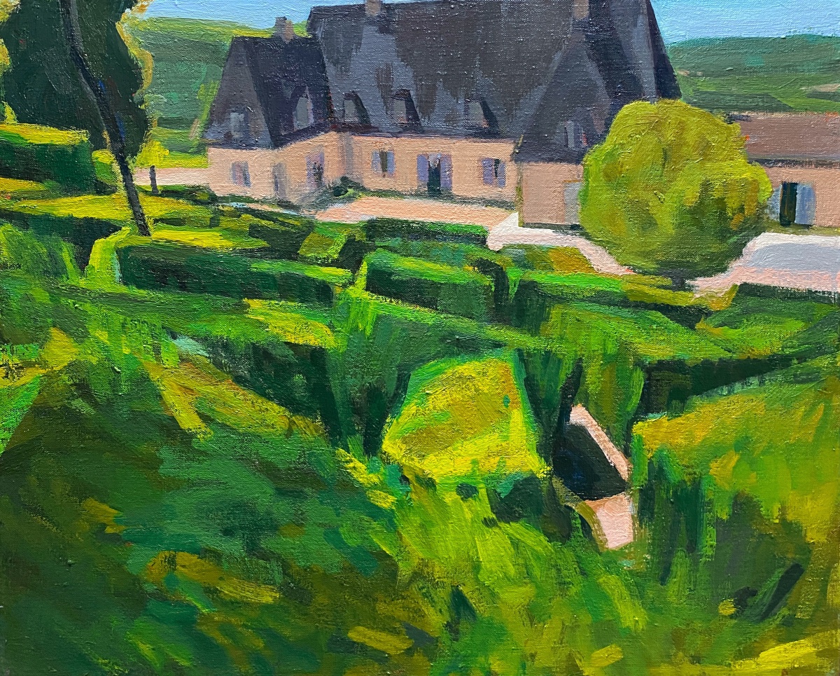Eric Bari (1963) Marqueyssac And Its Gardens, Périgord, Dordogne