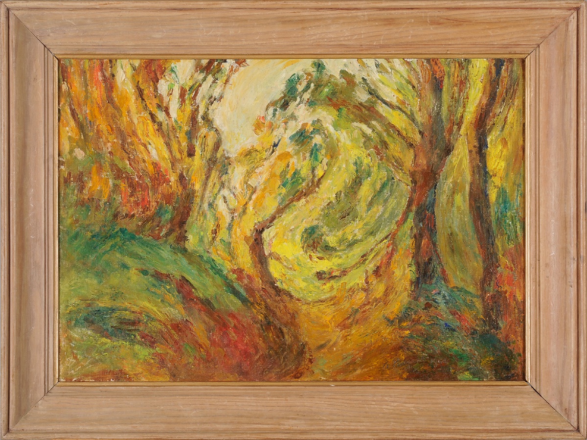 André Prugent (1882–1965) Sunken Road, Périgueux, Dordogne, Périgord
