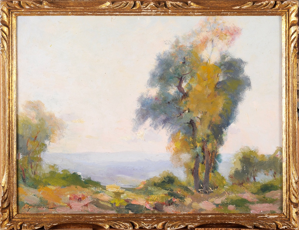 Georges Darnet (1859-1936) Hauteurs de Périgueux Dordogne Périgord