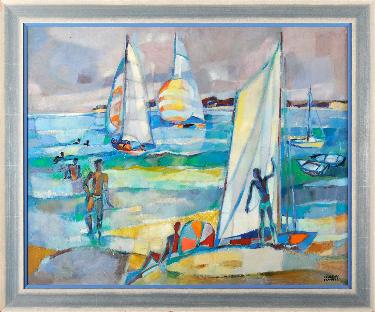 Jean Cluseau-lanauve (1914–1997) Seaside At Pyla, Arcachon, Seascape-photo-2