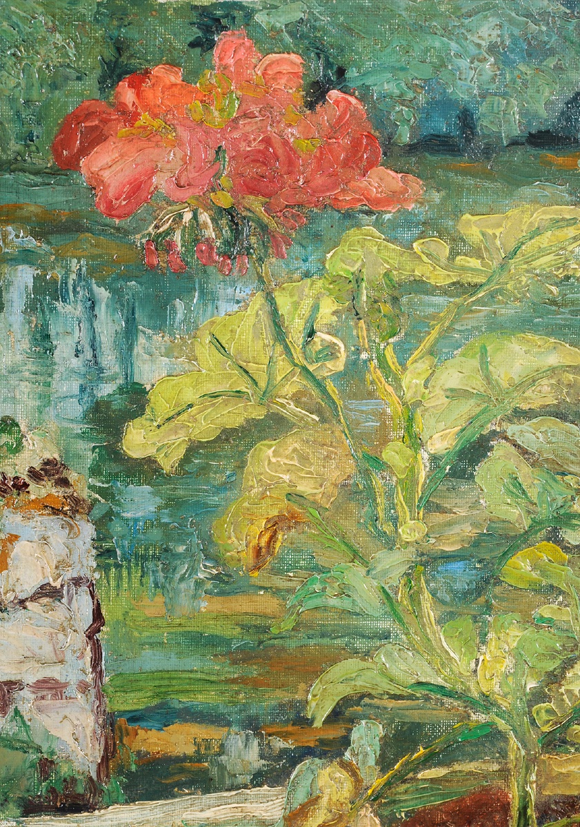 Marcel Fournier (1900-1979) La fenêtre Nature morte-photo-3