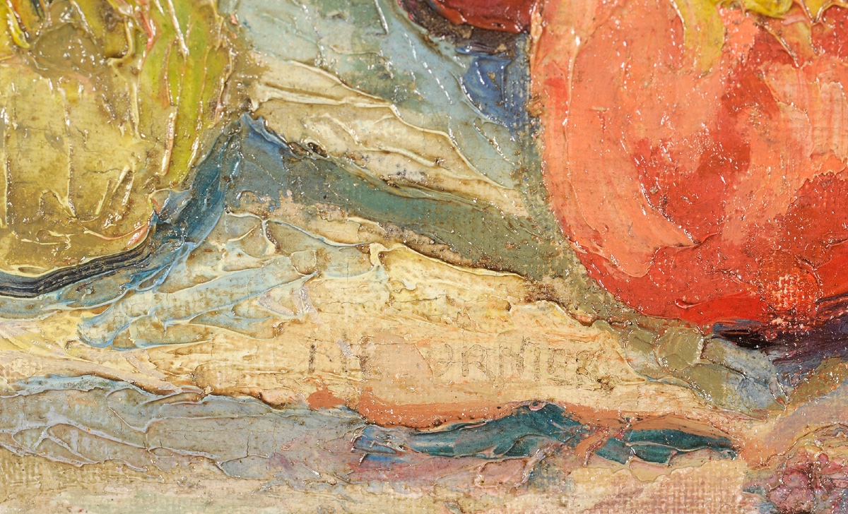 Marcel Fournier (1900-1979) La fenêtre Nature morte-photo-2