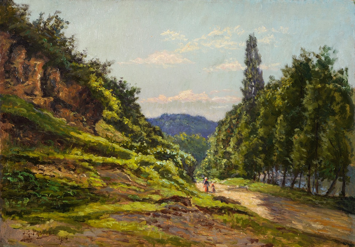 Jean-georges Pasquet (1851–1936) Le Trou De Landrive In Périgueux, Dordogne