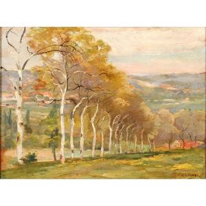 Georges Darnet (1859-1936) Environs de Périgueux Dordogne