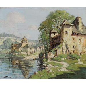 Félix Raoul Etève (1902-1967) Beaulieu sur Dordogne Corrèze Montmorillon