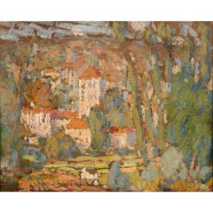 Joseph Lépine (1867-1943) Caillac dans le Lot