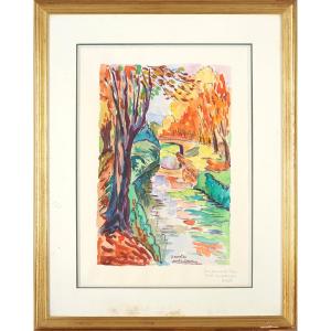 Jean Riboulet-Rebière (1920-2015)  Le canal de Périgueux