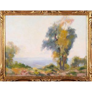 Georges Darnet (1859–1936) The Hills Of Périgueux, Dordogne, Périgord