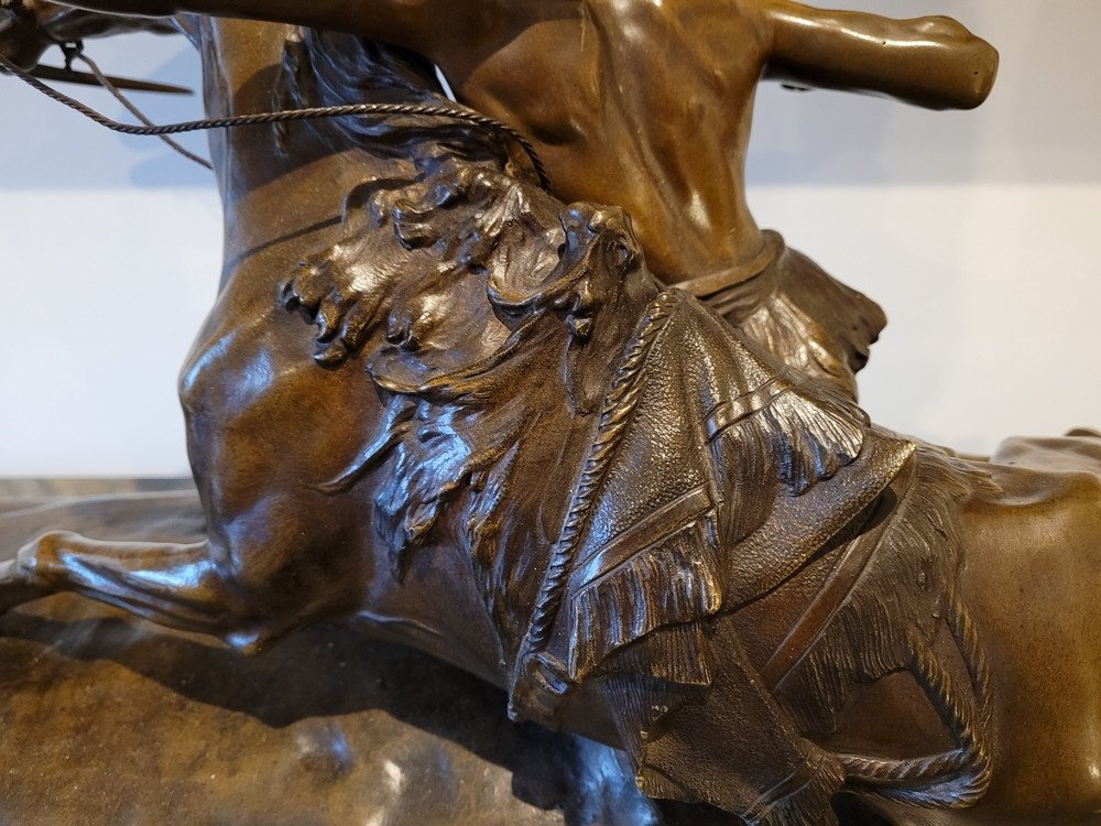 Sculpture en bronze par Edouard DROUOT-photo-3