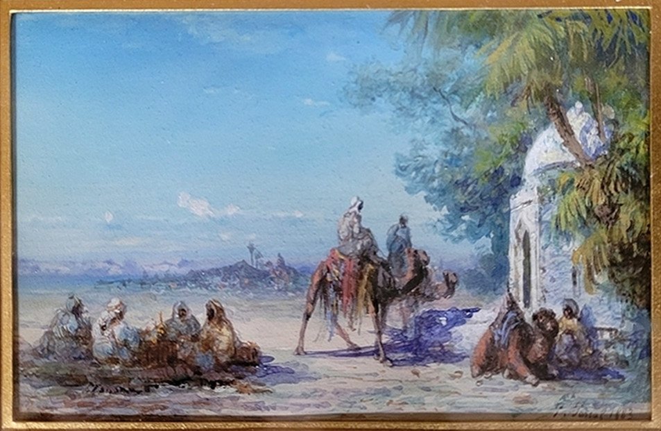 Orientalist Gouaches By Paul Pascal