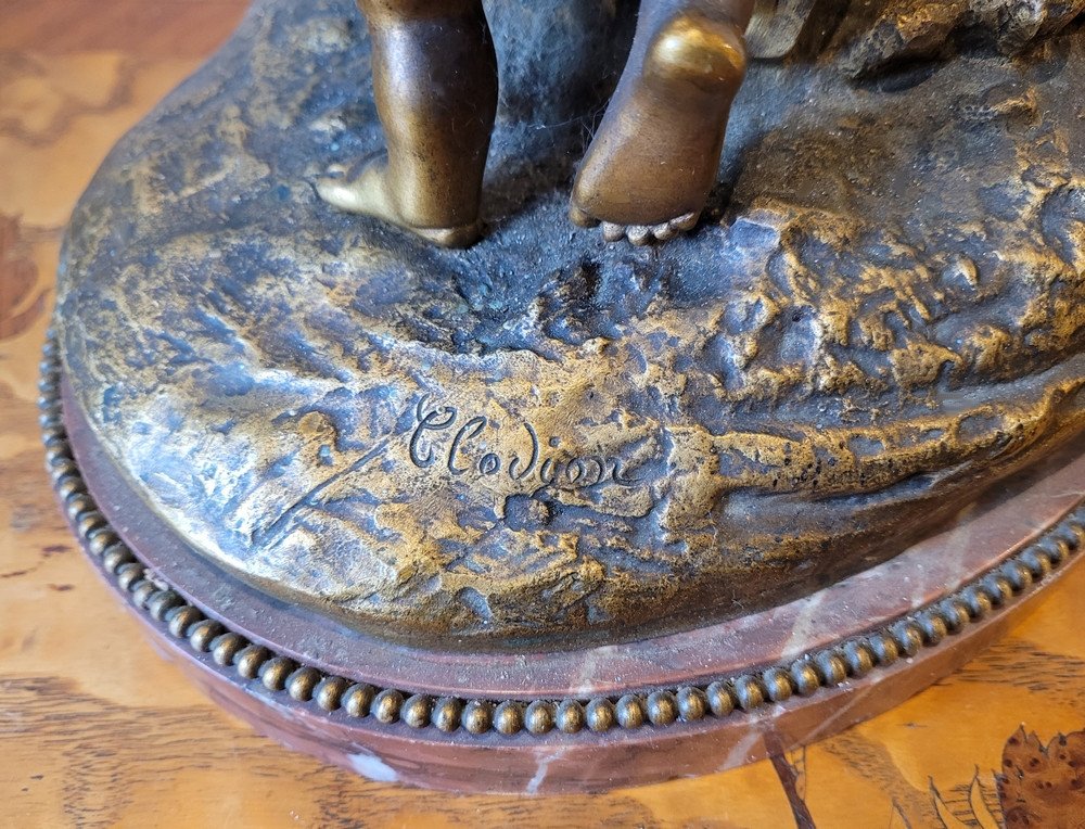 Bronze doré de CLODION-photo-3