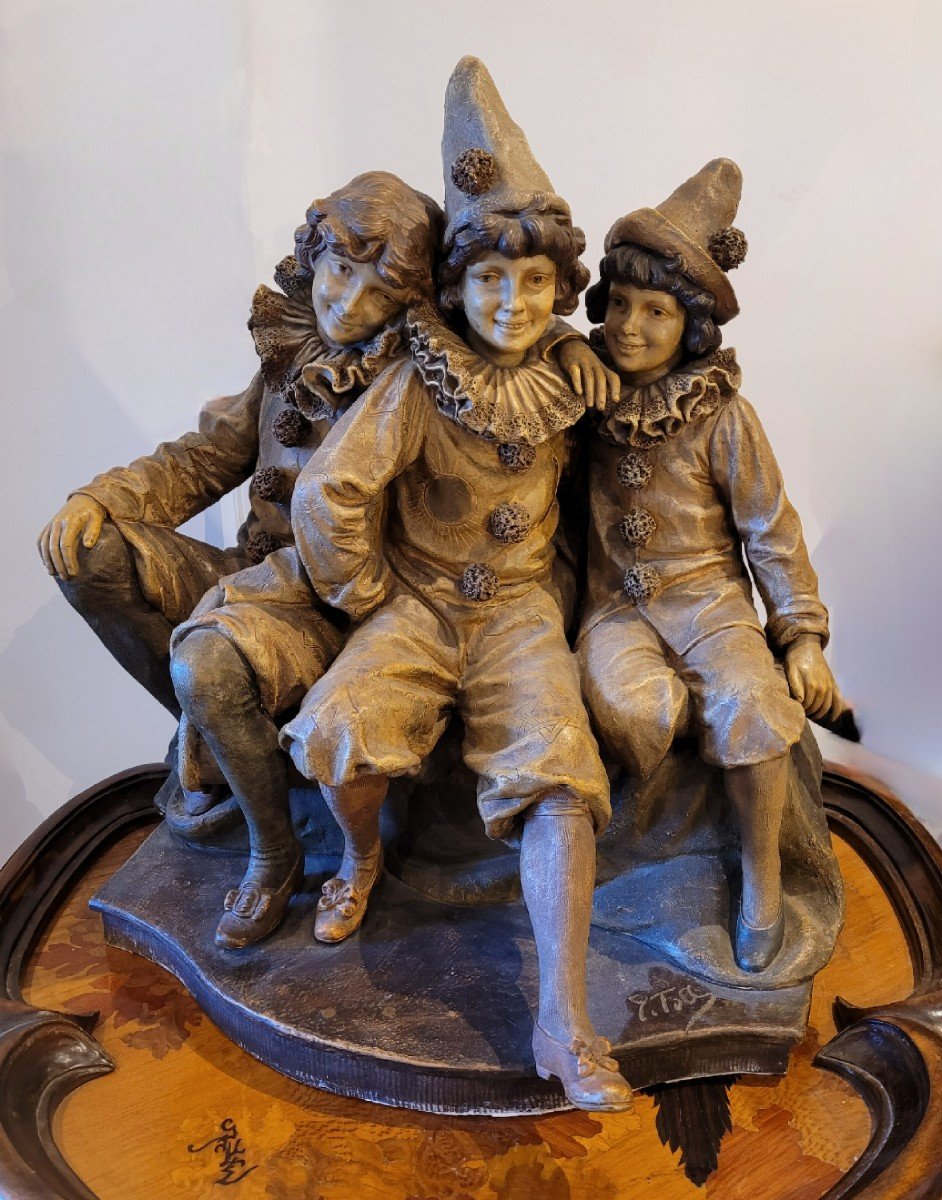 Sculpture de Friedrich GOLDSCHEIDER 