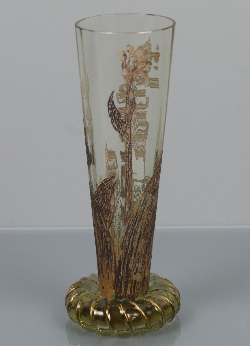 Champagne Flute Emile Galle-photo-4