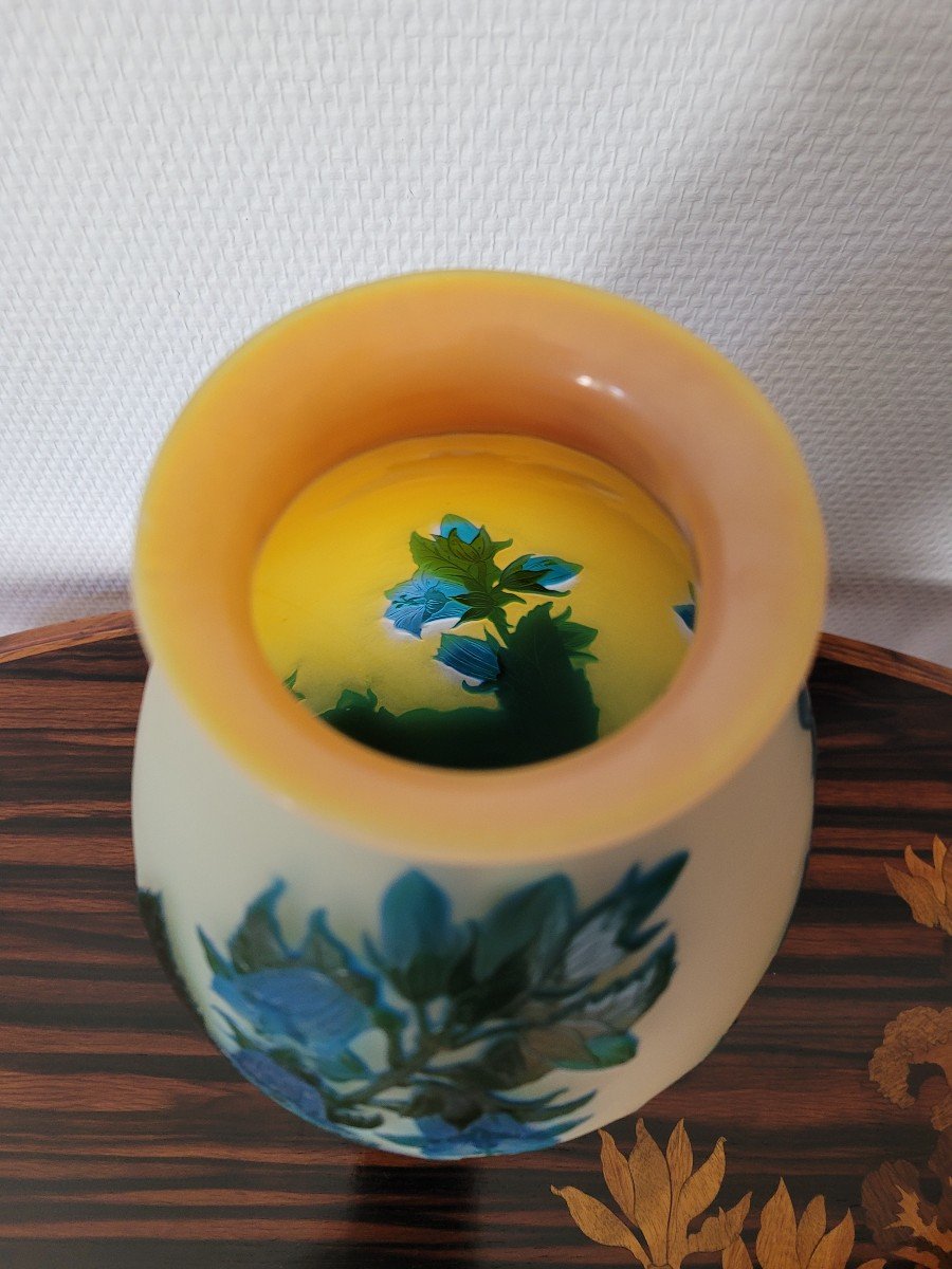 Vase Emile GALLE gentiane -photo-1