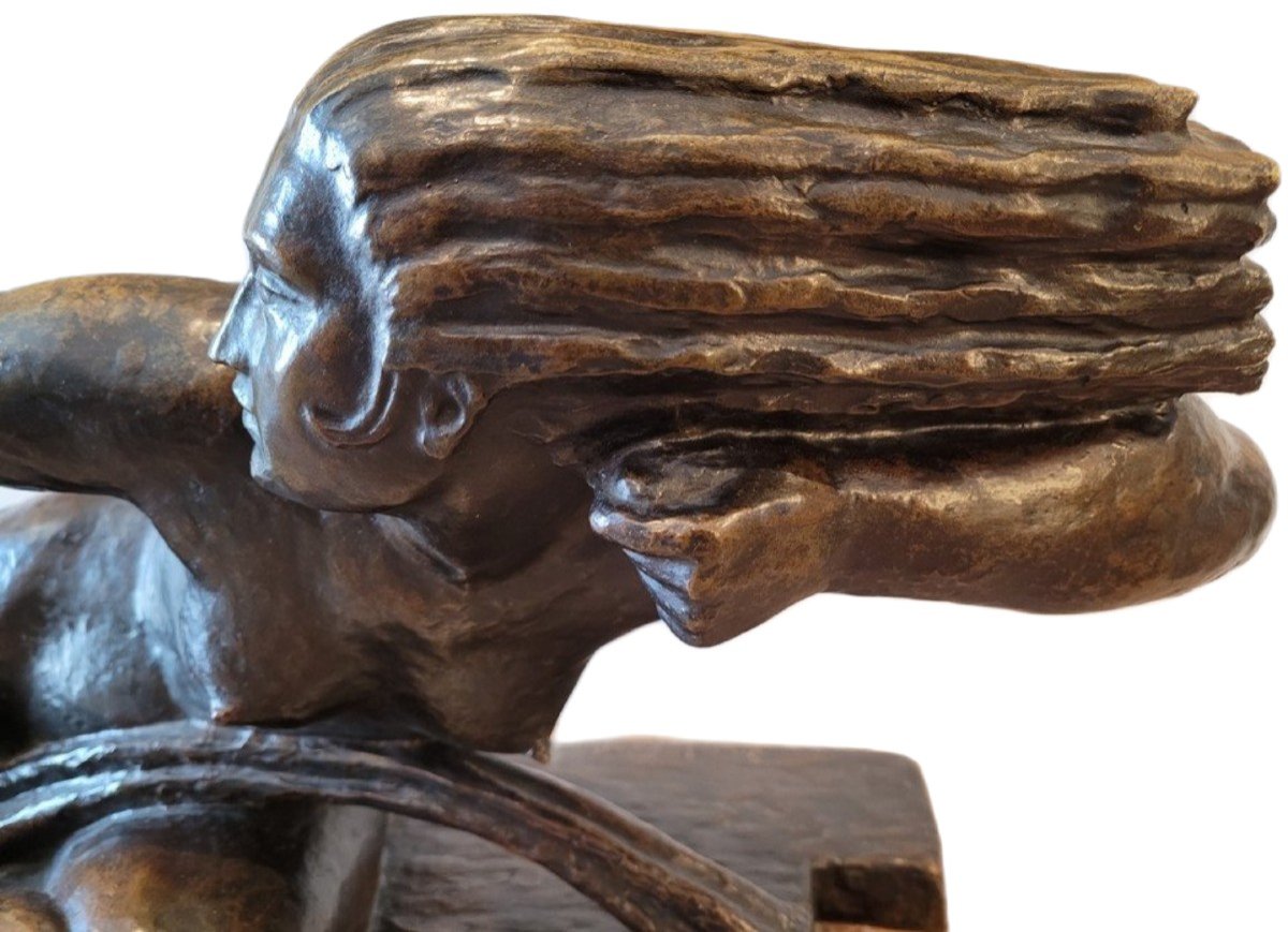 bronze de Marcel André BOURAINE-photo-3