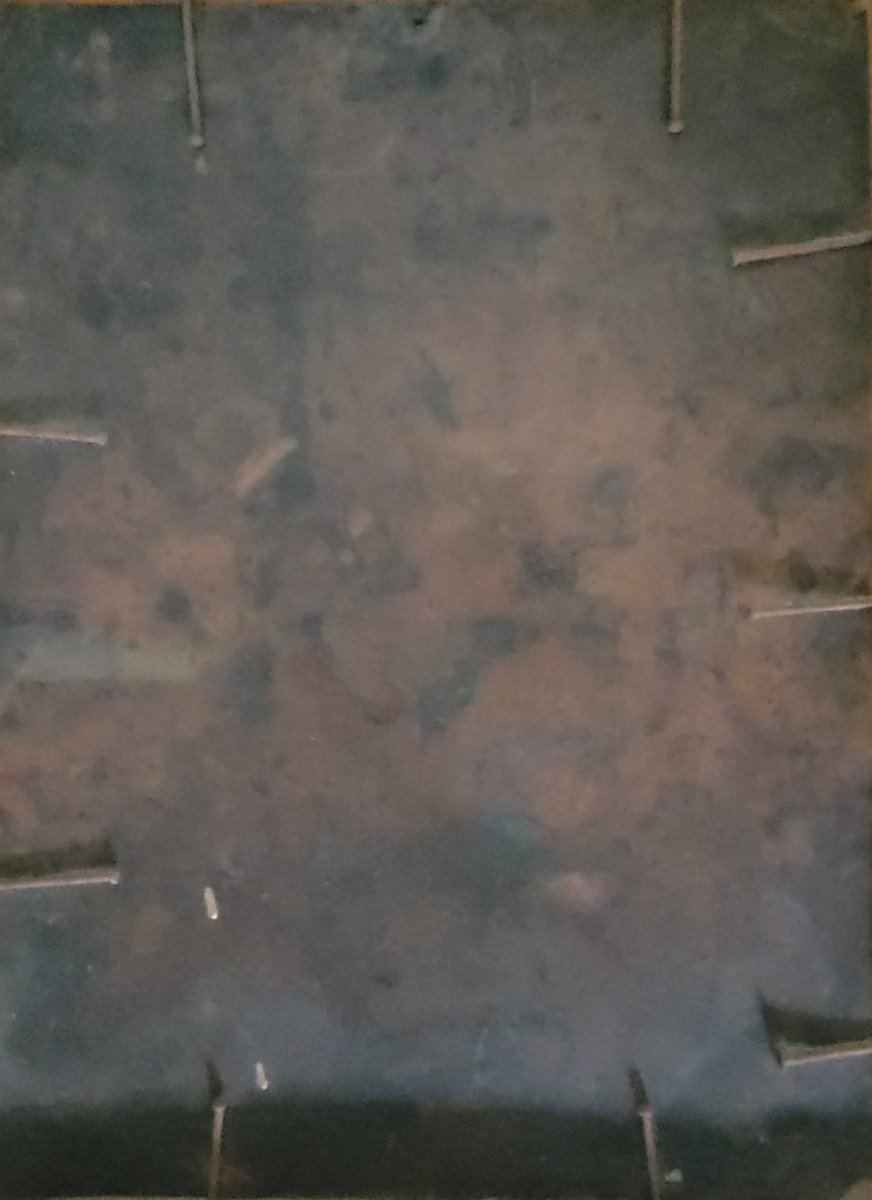 Tableau huile sur cuivre XVIIe siècle -photo-4
