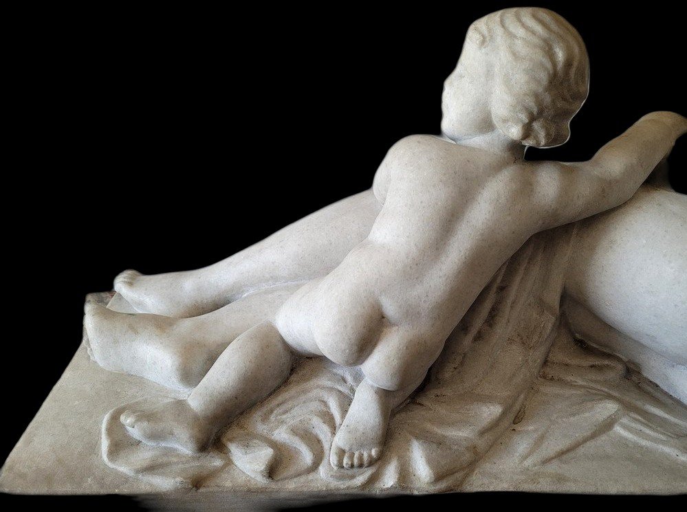 Sculptute marbre Auguste GUENOT-photo-4