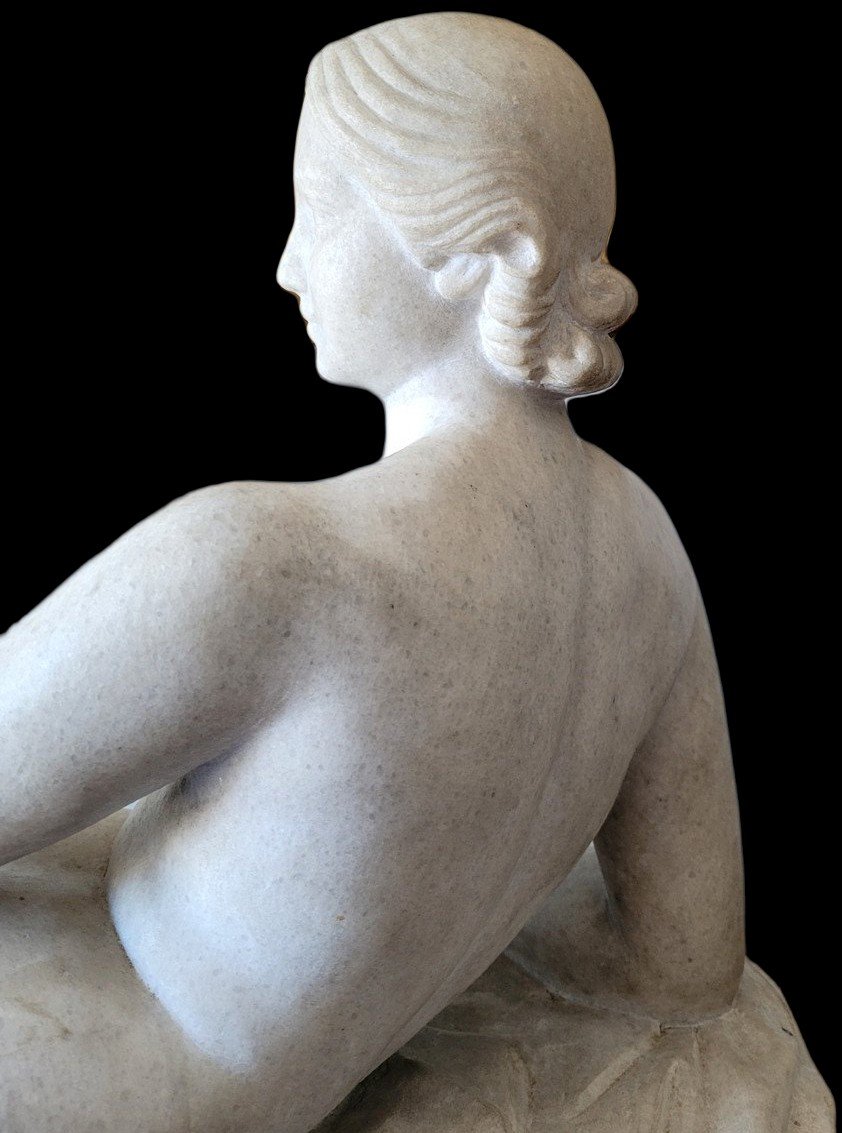 Sculptute marbre Auguste GUENOT-photo-1