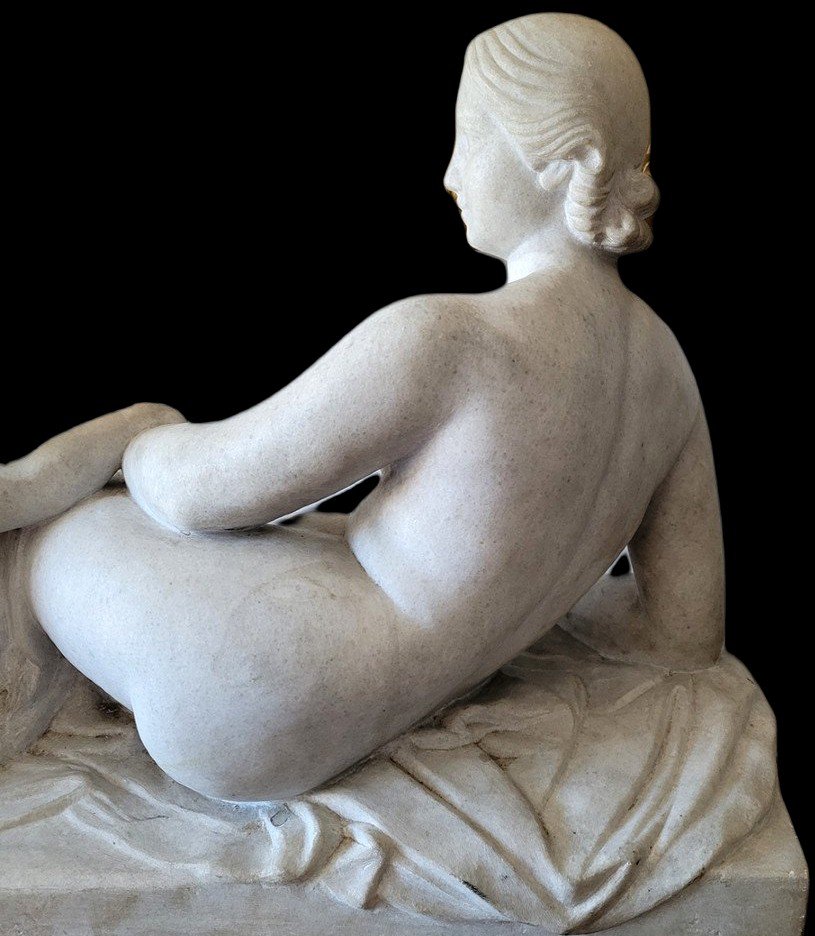 Sculptute marbre Auguste GUENOT-photo-3