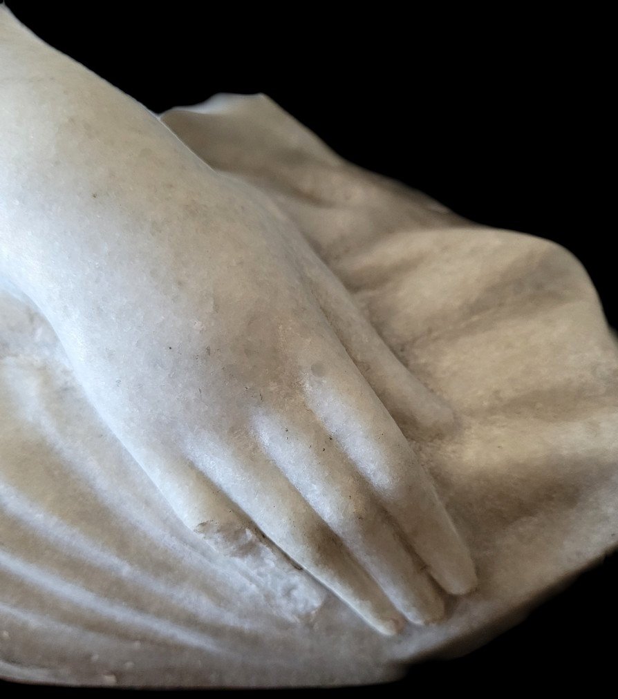 Sculptute marbre Auguste GUENOT-photo-5