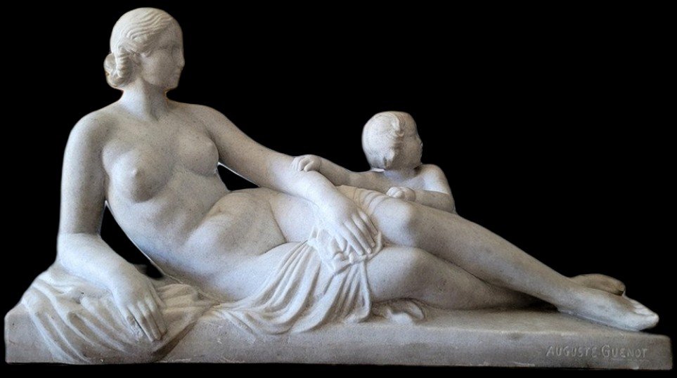 Marble Sculpture Auguste Guenot