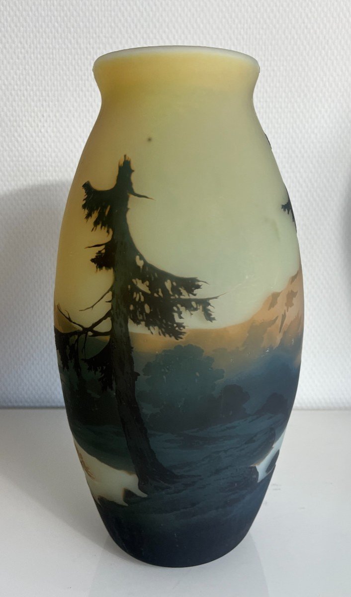 Vase Muller Freres Lunéville -photo-4