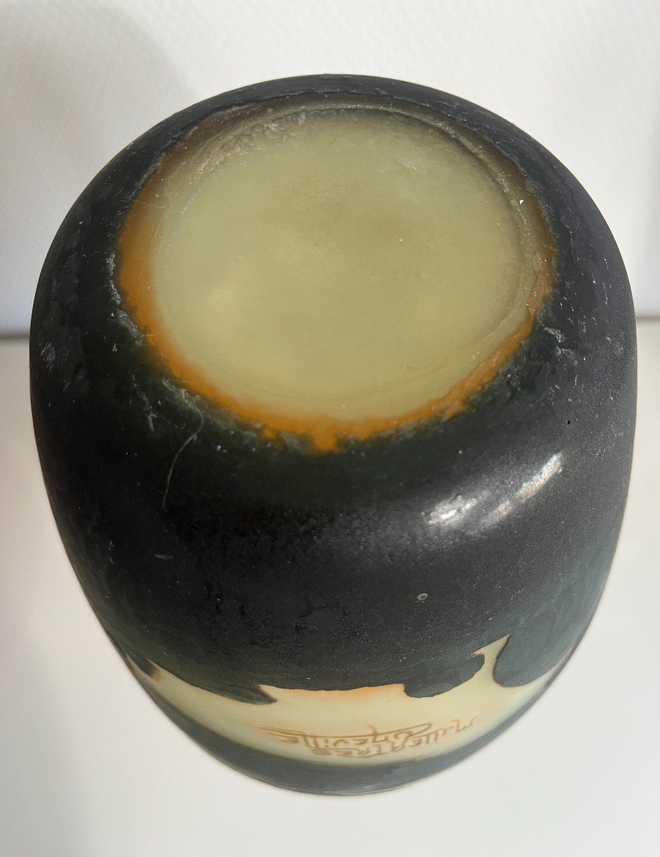 Vase Muller Freres Lunéville -photo-2